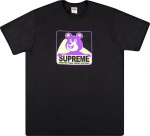 Футболка Supreme Bear Tee 'Black', черный