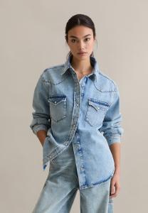 Блуза Marc O'Polo DENIM Button-down blouse, Light Blue