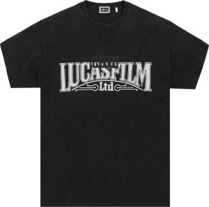 Футболка Kith For Star Wars Lucasfilm Vintage Tee 'Black', черный