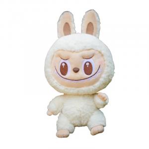 Мягкая игрушка POP MART Labubu The Monsters Bubbles Mart Paradise Dolls, белый