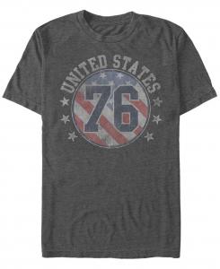 Мужская футболка с круглым вырезом с короткими рукавами united states Fifth Sun, мульти