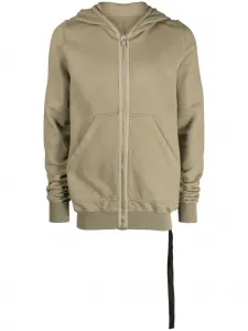 Худи на молнии Rick Owens DRKSHDW, зеленый