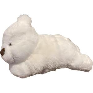 Disney Шанхай, зимняя коллекция теплого флиса, плюшевая кукла White Winnie высотой 35 см