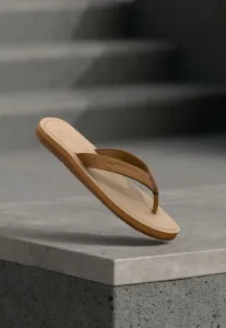 Сандалии molokai с т-образным ремешком Quiksilver, Sand/Dark Chocolate