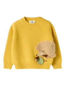 Шерстяной свитер Il Gufo, желтый