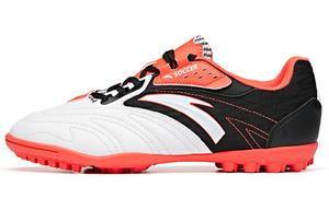 ANTA Мужские футбольные бутсы с амортизацией, противоскользящие, износостойкие, дышащие, бело-черно-красные