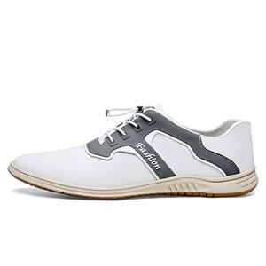 PAIBLOKS Мужские повседневные туфли серо-белые, цвет Gray White