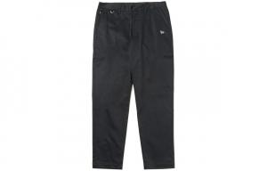 New Era Повседневные брюки унисекс черные