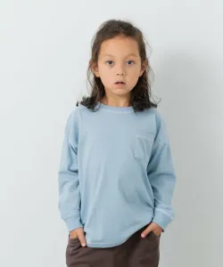 Футболка с длинными рукавами, подобранная по цвету к принту Chil2, цвет Saxophone