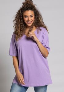Базовая футболка Ulla Popken, фиолетовый