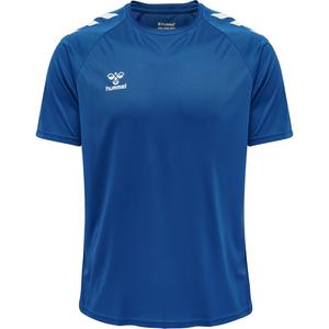 Взрослые, футболка adult hmlcore xk core poly t-shirt s/s Hummel, синий