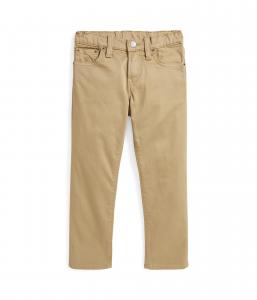 Брюки Polo Ralph Lauren Kids Sullivan Slim Stretch Sateen Pants, цвет Desert Khaki