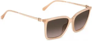 Солнцезащитные очки JIMMY CHOO TOTTA/G/S телесного/коричневого оттенка 56/17/145 для женщин, Fwm Nude