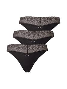 Стринги HUGO TRIPLET, черный