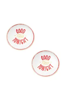 Набор good tonight из двух тарелок для пиццы, 32 см, Bitossi Home, белый