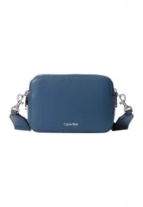 Сумка для фотоаппарата с двумя лямками из текстильной ленты, сумка через плечо Calvin Klein, Blue