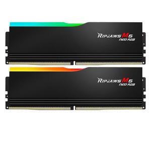 Оперативная память G.SKILL Ripjaws M5 Neo RGB, 32 Гб (2 х 16Гб), DDR5, 6400 МГц, F5-6400J3240G16GX2-RM5NRK, черный