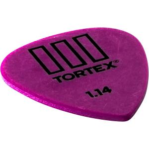 Медиаторы Dunlop Tortex T3 Sharp Tip, 72 шт. в упаковке, 1,14 мм