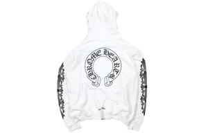 Свитшот унисекс белый Chrome Hearts