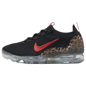 Кроссовки Nike Air VaporMax 2021 Flyknit, черный/оранжевый