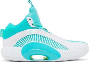 Кроссовки Guo Ailun x Air Jordan 35 GS Jade, зеленый