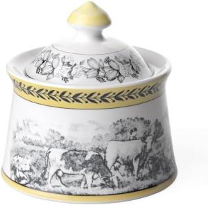 Сахарница Villeroy & Boch Audun, 260 мл, белый/черный