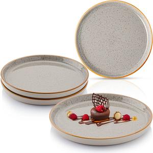 Десертная тарелка SÄNGER Rio - 4 teilig, серый - количество предметов в наборе: 4