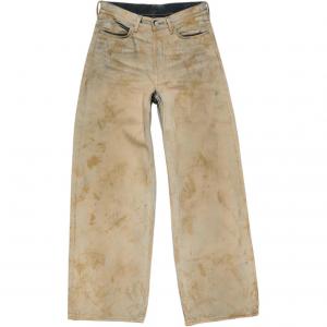 Acne Studios Джинсы унисекс, песочно-бежевые