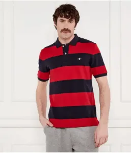 Поло БЛОК regular fit Gant, красный