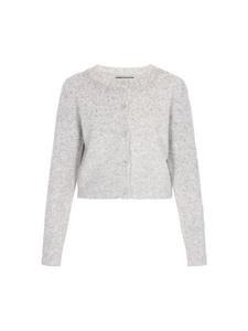 DreiMaster Женский кардиган светло-серого меланжевого цвета