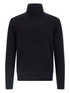 Шерстяной свитер с высоким воротником Ballantyne, синий