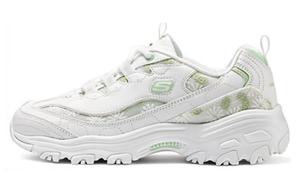 Кроссовки Skechers Chunky Sneakers Women's Low-top White/Green, зеленый
