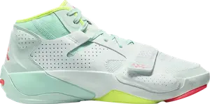 Кроссовки Jordan Zion 2 Spring Hoops, зеленый