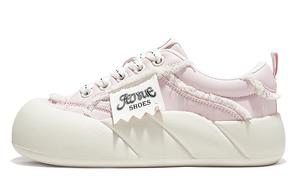 Женские нескользящие износостойкие низкие кроссовки для скейтбординга Feiyue, Pink