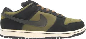 Лимитированные кроссовки Nike Dunk Low Pro SB 'Loden', зеленый