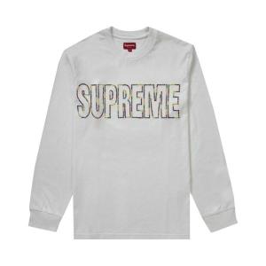 Лонгслив Supreme International Long-Sleeve Tee 'White', белый