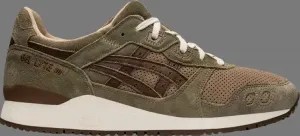 Кроссовки gel lyte 3 og 'changing of the seasons pack - fuyu' Asics, коричневый