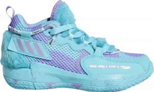 Кроссовки Adidas Monsters Inc. x Dame 7 EXTPLY Little Kid 'Sulley', синий