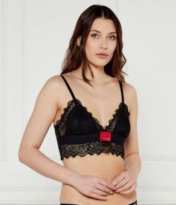 Кружевной бюстгальтер Hugo Bodywear, черный