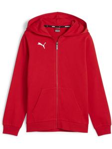 Толстовка с капюшоном "TeamGoal CasuaLongsleeve Hooded Jacket Jr" красного цвета Puma