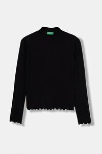 Детский лонгслив United Colors Of Benetton, черный