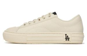 Кроссовки Playball Canvas унисекс с низким верхом белого цвета Mlb