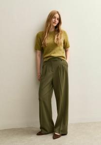 Брюки New Look PLEATED FRONT WIDE, Khaki