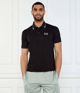 Рубашка поло Regular fit Ea7, черный