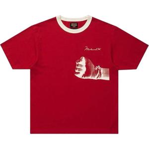 Футболка Muhammad Ali Unisex UNDEFEATED, satin красный