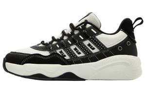 QIAODAN Износостойкие низкие кроссовки женские, белые, черные