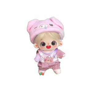 Плюшевая кукла из хлопка для смены нарядов, 20 см Princess lovers, розовый