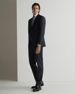 Белая однотонная мужская рубашка обычного размера Florentino, белый