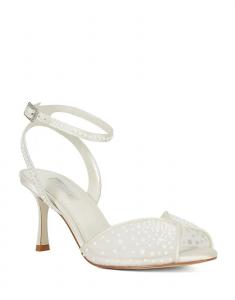 Босоножки на каблуке Dune London Musing цвета слоновой кости