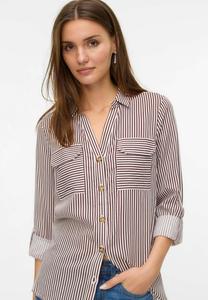 Блуза Vero Moda VMBUMPY L/S NEW NOOS, Winetasting/Bordeaux